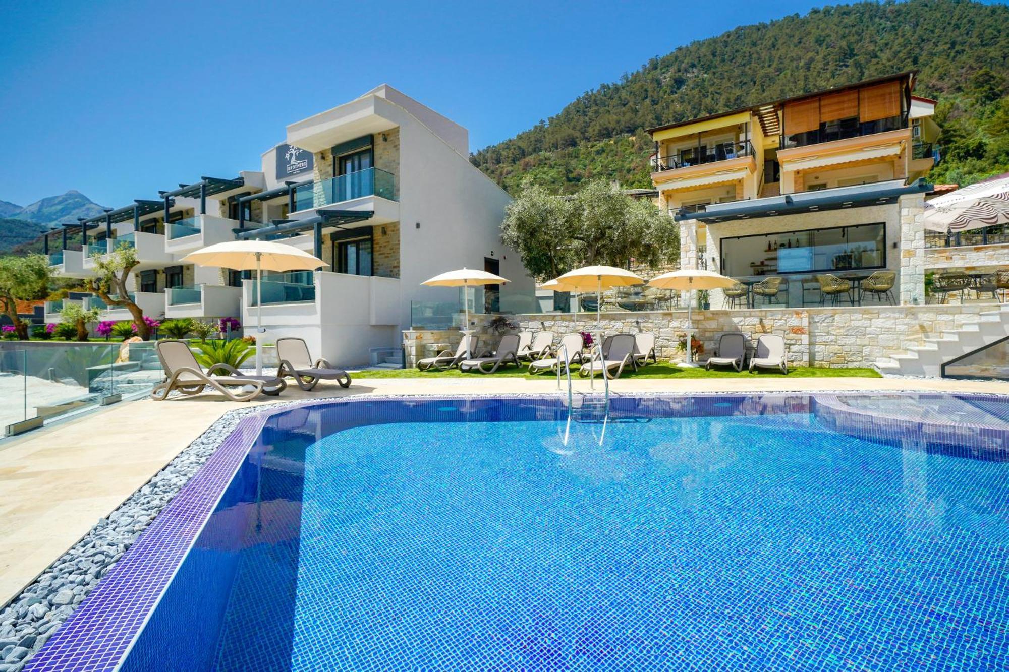 Brothers Htl Thassos Chrysi Ammoudia Ngoại thất bức ảnh